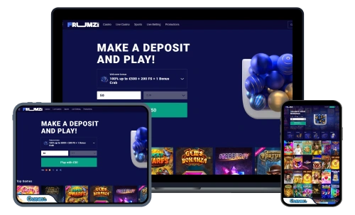 Frumzi Casino App-Screenshot